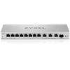 Šakotuvas ZYXEL XGS1250-12 V2, 12-PORT GIGABIT WEBMANAGED DESKTOP SWITCH WITH 8 PORT 1G + 3-PORT MULTIGIG 1/2.5/5/10G + 1-PORT SFP+ (5Y WARRANTY)