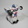 LED šviečiantis garsus leidžiantis robotas mašina