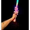 Šviečianti vienaragio lazda su muzika ir LED disko efektais