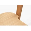 ALDO WOODEN (63cm) ąžuolinė pusbario kėdė : Apdaila - Aliejuota bespalviu linų sėmenų aliejumi