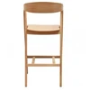 ALDO WOODEN (63cm) ąžuolinė pusbario kėdė : Apdaila - Aliejuota bespalviu linų sėmenų aliejumi