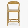 ALDO WOODEN (71cm) ąžuolinė baro kėdė : Apdaila - Aliejuota bespalviu linų sėmenų aliejumi