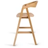ALDO WOODEN (71cm) ąžuolinė baro kėdė : Apdaila - Aliejuota bespalviu linų sėmenų aliejumi