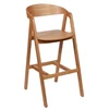 ALDO WOODEN (71cm) ąžuolinė baro kėdė : Apdaila - Aliejuota bespalviu linų sėmenų aliejumi