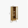 COMO 60 cm Ąžuolinė indauja : Apdaila - Be apdailos