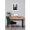 HUGO R 120cm Ąžuolinė konsolė : Apdaila - Be apdailos