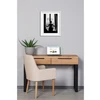 HUGO R 120cm Ąžuolinė konsolė : Apdaila - Be apdailos