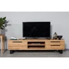HUGO R 180cm Ąžuolinis TV staliukas : Apdaila - Be apdailos