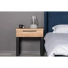 HUGO R 60cm Ąžuolinė spintelė : Apdaila - Be apdailos