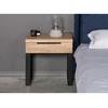HUGO R 60cm Ąžuolinė spintelė : Apdaila - Be apdailos