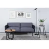 LOFT Ø60 ąžuolinis apvalus žurnalinis staliukas : Apdaila - Be apdailos, Aukštis - 47cm