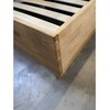 OAK BASE 120 Ąžuolinė Lova : Apdaila - Aliejuota bespalviu linų sėmenų aliejumi, Čiužinio dydis - 120x200cm