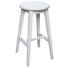 STOOL Baltas ąžuolinė baro (69cm) taburetė