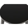 STOOL Juodas ąžuolinė taburetė