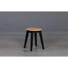 STOOL Juodas Mix ąžuolinė taburetė