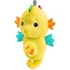 BABY EINSTEIN raminantis pliušinis žaislas Seahorse Soother, geltonas, 17400-000