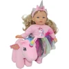 BAMBOLINA lėlė su pliušiniu vienaragiu Unicorn Dreams, 35cm, BD1260