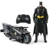 dc BATMAN RC transporto priemonė su figūrėle Batcycle, 6072896