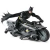 dc BATMAN RC transporto priemonė su figūrėle Batcycle, 6072896