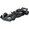 BBURAGO 1:24 automodelis su ekspozicine dėžute F1 Mercedes-AMG F1 W14 E Performance, 18-28028 (Ekspozicinė prekė)