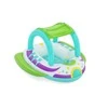 BESTWAY pripučiamas vaikiškas plaustas su stogeliu Space Splash, 1.07m x 1.12m, 34149