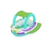 BESTWAY pripučiamas vaikiškas plaustas su stogeliu Space Splash, 1.07m x 1.12m, 34149