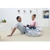 BESTWAY sėdmaišis Glitter Dream, 72cm x 72cm x 64cm, 75105
