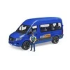 BRUDER 1:16 MB Sprinter Transfer automobilis su vairuotoju, 02681