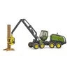 BRUDER medkirtė John Deere 1270G su rąstu, 02135
