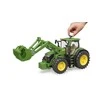 BRUDER traktorius John Deere 7R 350 su priekiniu krautuvu, 03151