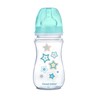Canpolbabies CANPOL BABIES buteliukas plataus kaklelio Easy Start Newborn Anti-colic 240ml 35/217 mėlynas stars