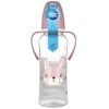 CANPOL 11/845 Standartinis buteliukas su rankenomis 250ml CUTE ANIMALS rožinis
