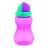 CANPOL BABIES gertuvė su šiaudeliu 12m+ 270ml 56/109 pink