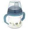Canpol babies gertuvė su silikoniniu snapeliu FirstCup 150ml BONJOUR PARIS (56/612_blu)