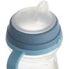 Canpol babies gertuvė su silikoniniu snapeliu FirstCup 150ml BONJOUR PARIS (56/612_blu)