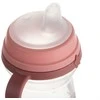Canpol babies gertuvė su silikoniniu snapeliu FirstCup 150ml BONJOUR PARIS (56/612_pin)