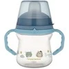 Canpol babies gertuvė su silikoniniu snapeliu FirstCup 150ml BONJOUR PARIS (56/612_blu)