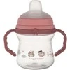 Canpol babies gertuvė su silikoniniu snapeliu FirstCup 150ml BONJOUR PARIS (56/612_pin)