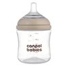 CANPOL BABIES maitinimo buteliukas su žinduku NATURAL SHAPE, 150 ml, 35/400