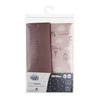 Canpolbabies CANPOL BABIES muslino vystyklas BONJOUR PARIS, 0m+, 70x70 cm, 2 vnt., pink, 26/901_pin