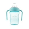 CANPOL BABIES neišsiliejantis puodelis su silikoniniu žinduku, 9m+, 220ml, 56/605