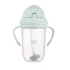 CANPOL BABIES neišsipilanti gertuvė su šiaudeliu, 270 ml, žalias, 56/623_gre