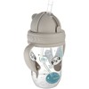 CANPOL BABIES neišsipilanti gertuvė su šiaudeliu EXOTIC ANIMALS, Mix, 6m+, 270ml, 56/606