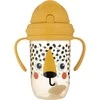 CANPOL BABIES neišsipilanti gertuvė su šiaudeliu BABIESBOO CHEETAH, 270 ml, 56/617_ora