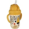 CANPOL BABIES neišsipilanti gertuvė su šiaudeliu BABIESBOO CHEETAH, 270 ml, 56/617_ora