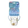 CANPOL BABIES neišsipilanti gertuvė su šiaudeliu BONJOUR PARIS, 6m+, 270ml, mėlynos spalvos, 56/607_blu