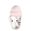 Canpolbabies CANPOL BABIES neišsipilanti gertuvė su šiaudeliu EXOTIC ANIMALS, 6m+, 270ml, rožinės spalvos, 56/606_pin