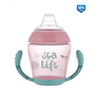 Canpolbabies CANPOL BABIES neišsipilantis puodelis su mikštu silikoniniu snapeliu Sea life, 230ml rožinis, 56/501_pin