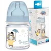 CANPOL BABIES plataus kaklelio buteliukas EASYSTART BONJOUR PARIS, 120 ml, 35/231_blu
