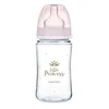 CANPOL BABIES plataus kaklelio buteliukas EASYSTART ROYAL BABY, 240 ml, 35/234_pin